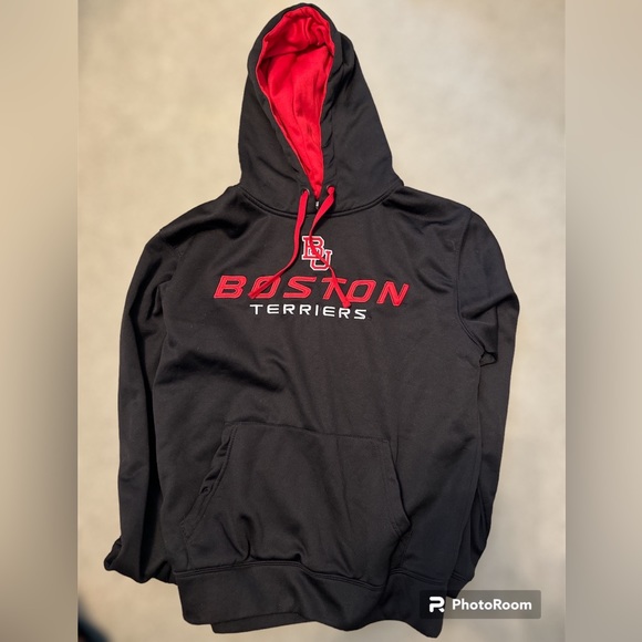 Boston University  Terriers hoodie. Size m - Picture 3 of 5